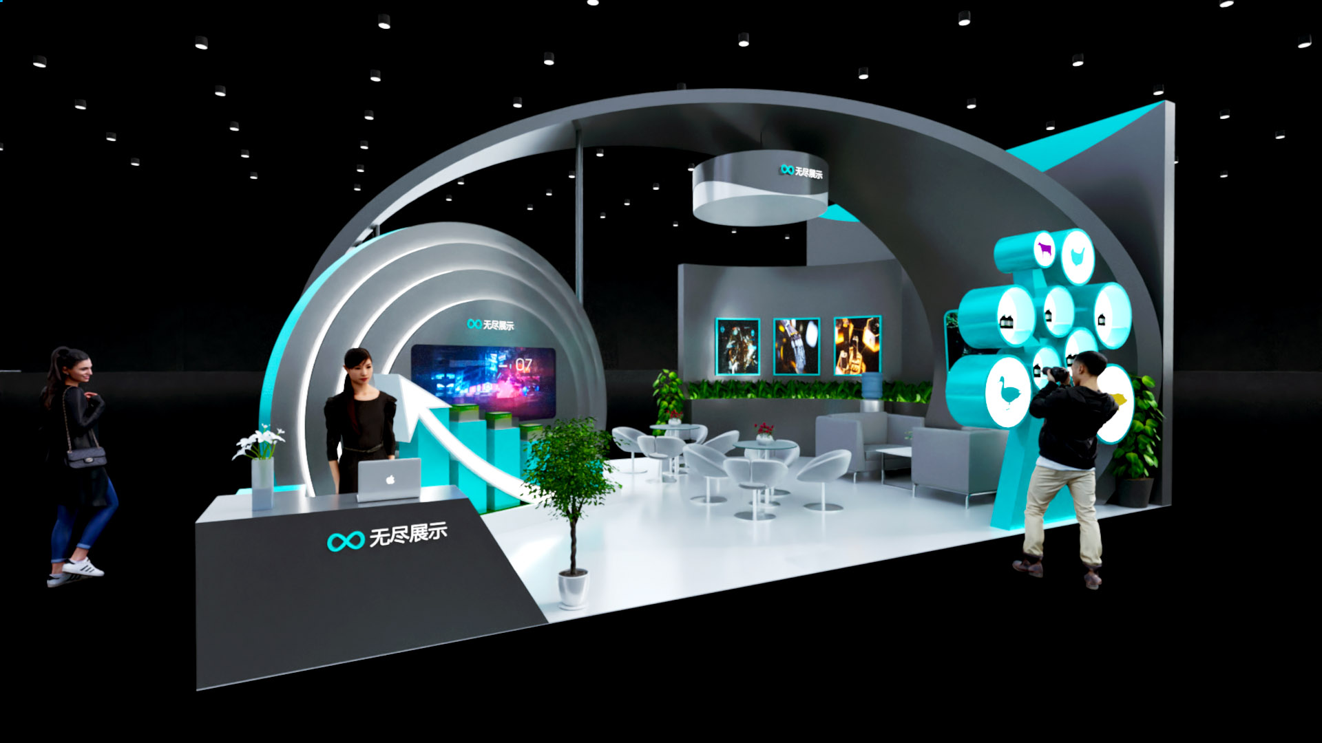 幻灯片-无尽展示