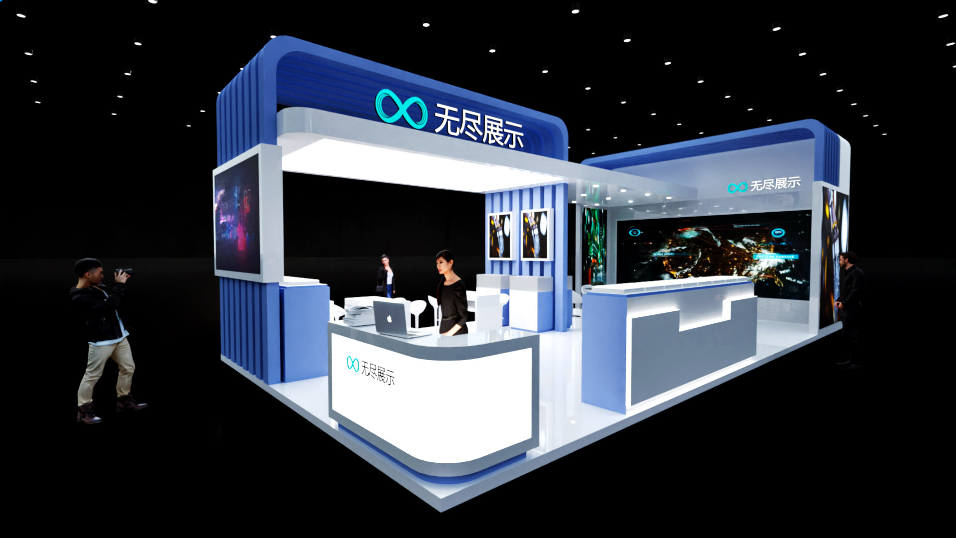 幻灯片-无尽展示