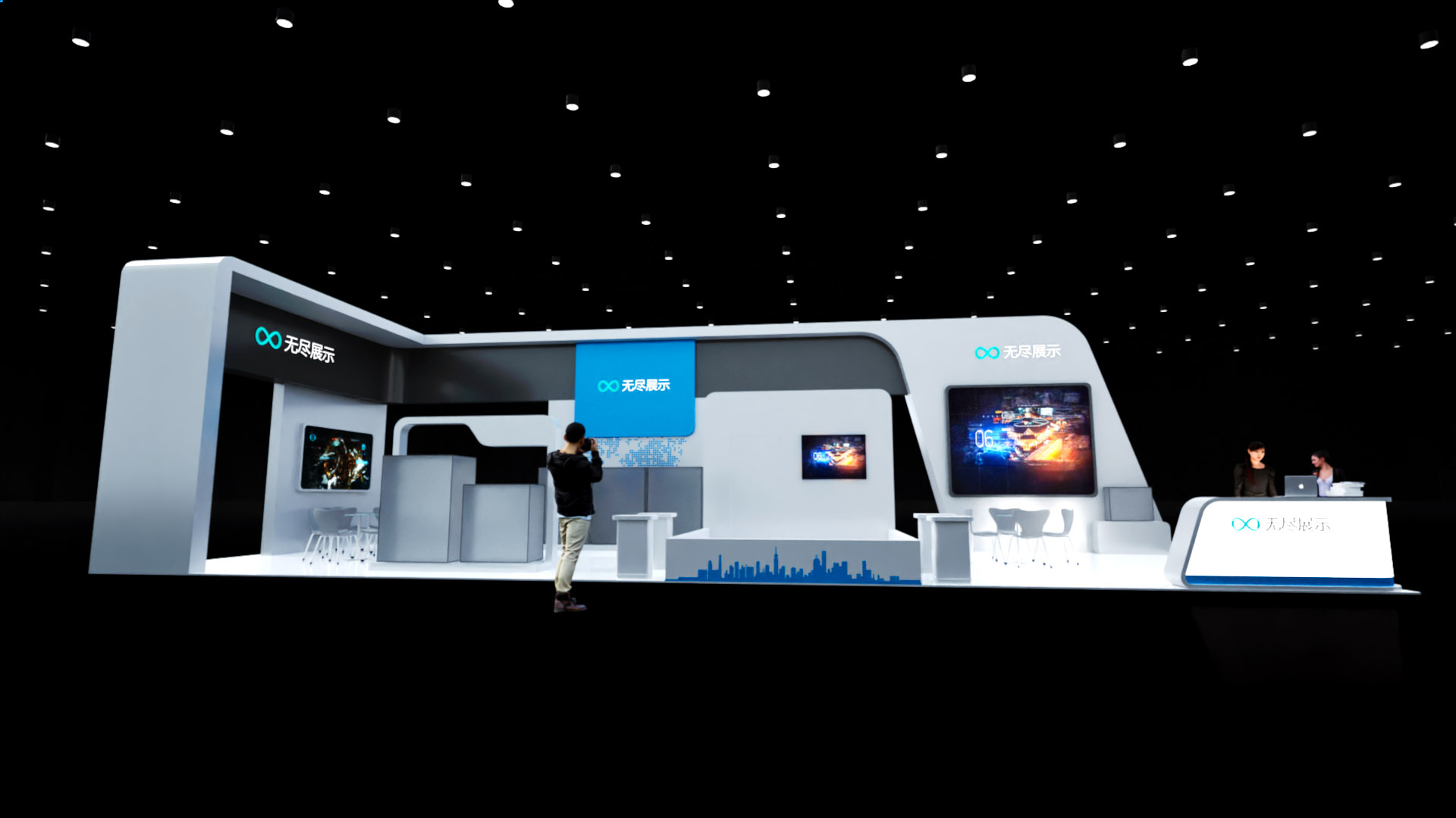 幻灯片-无尽展示