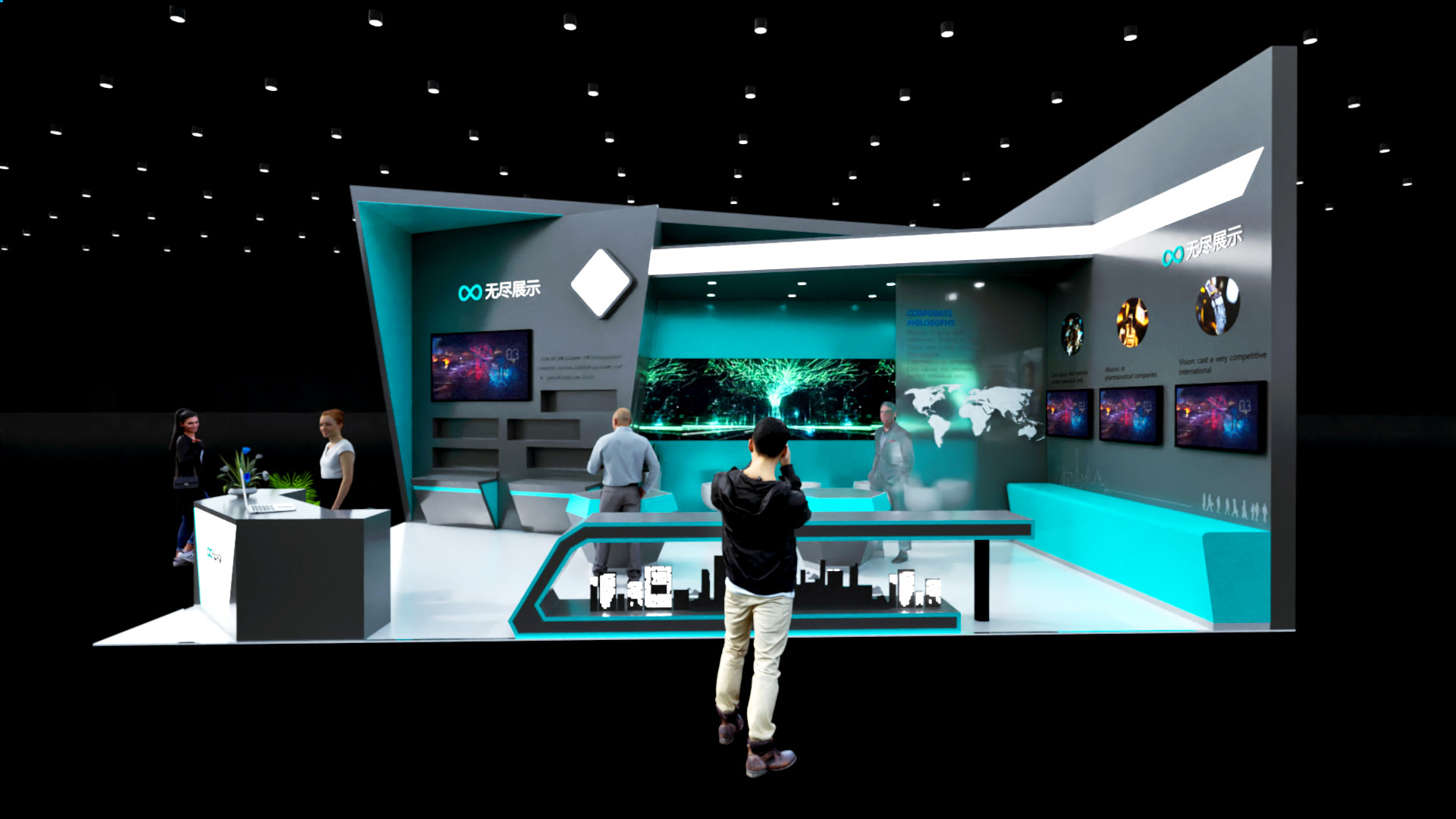 幻灯片-无尽展示