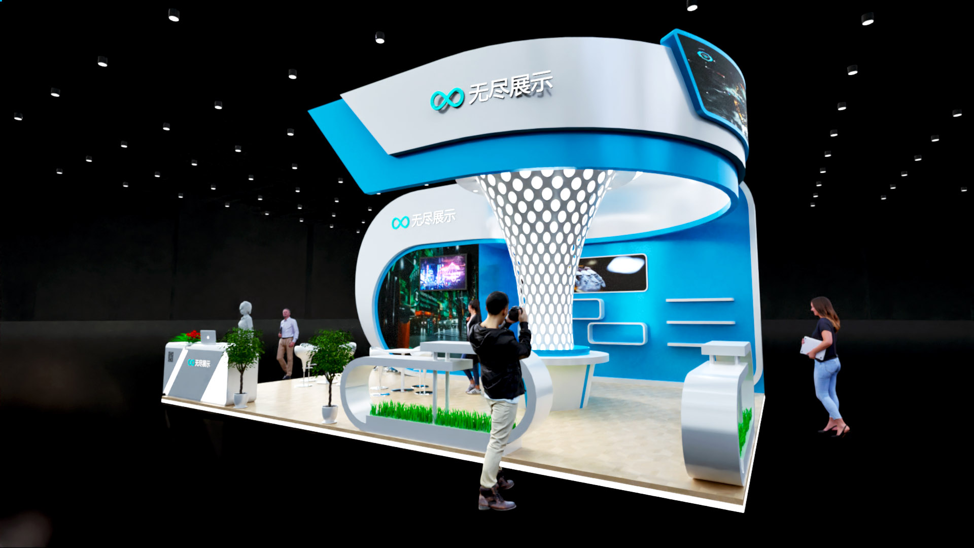 幻灯片-无尽展示