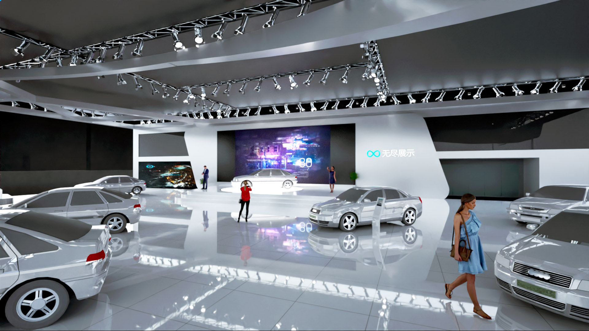 幻灯片-无尽展示