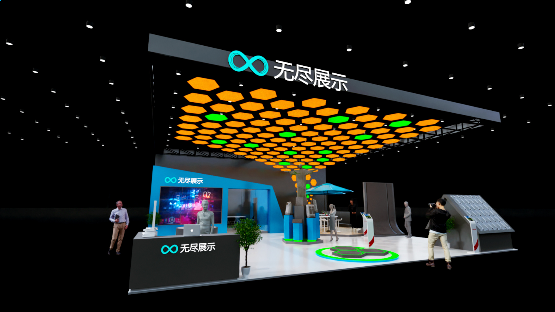 幻灯片-无尽展示