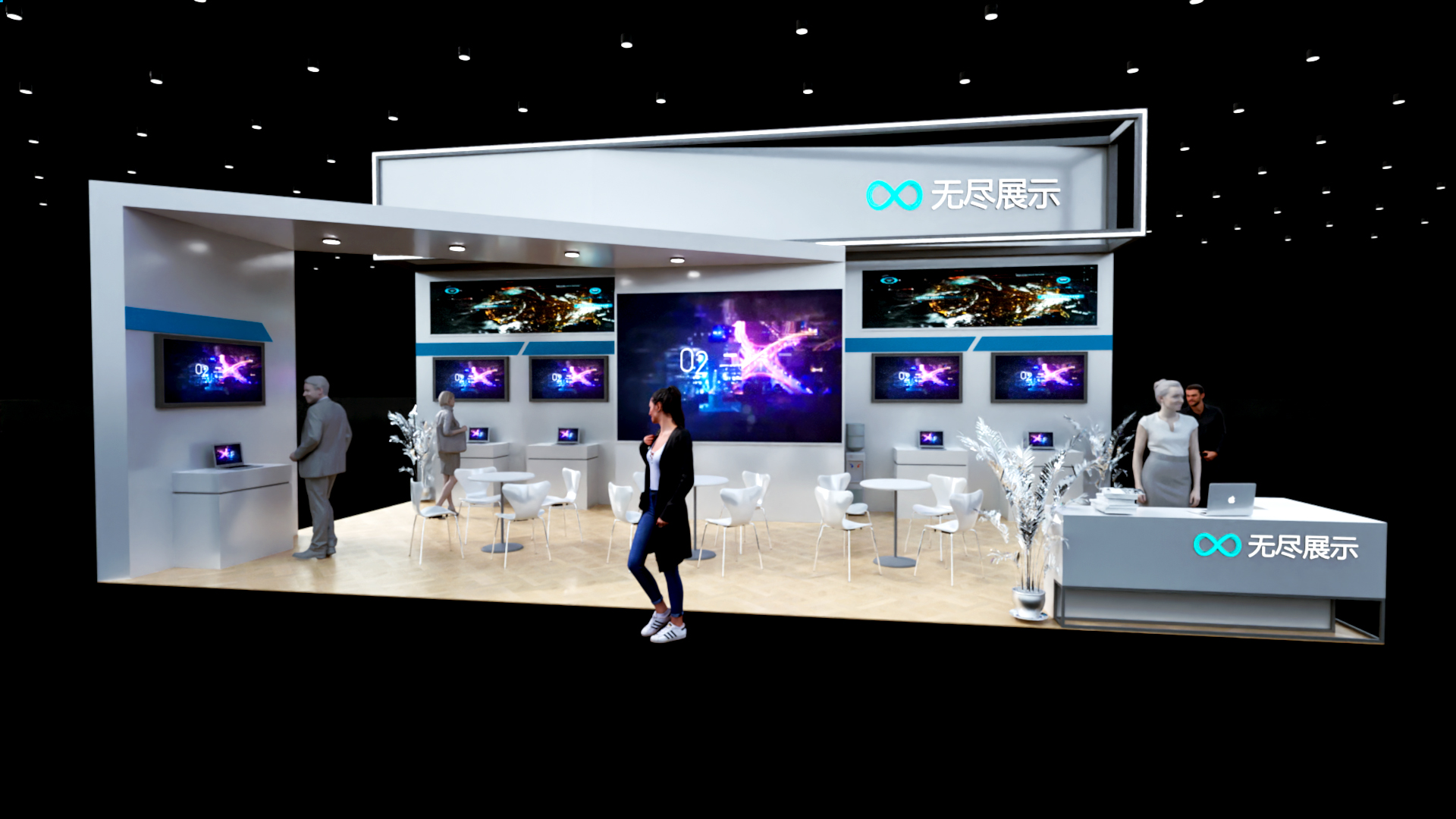 幻灯片-无尽展示