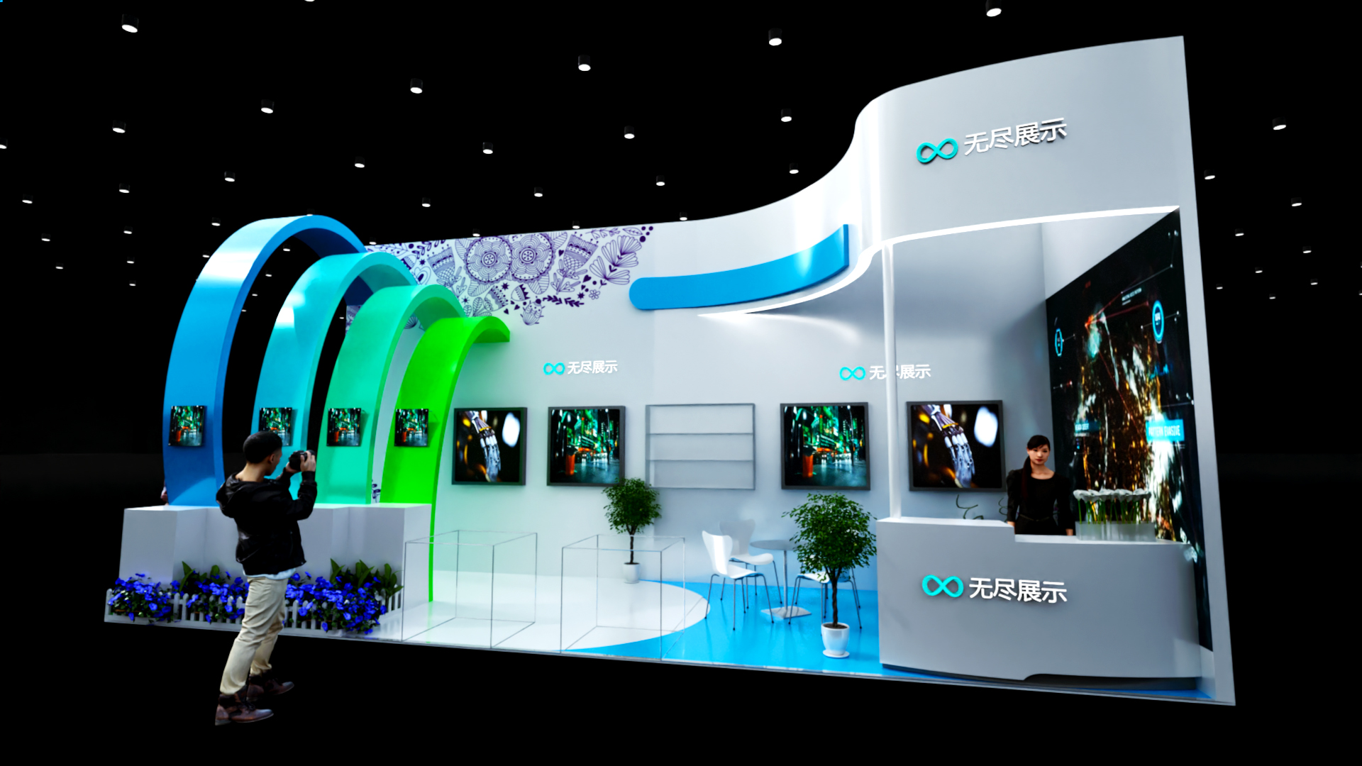 幻灯片-无尽展示