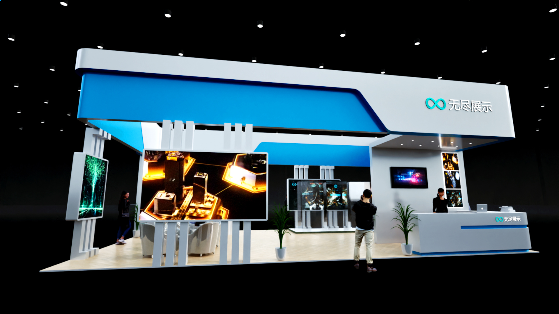 幻灯片-无尽展示