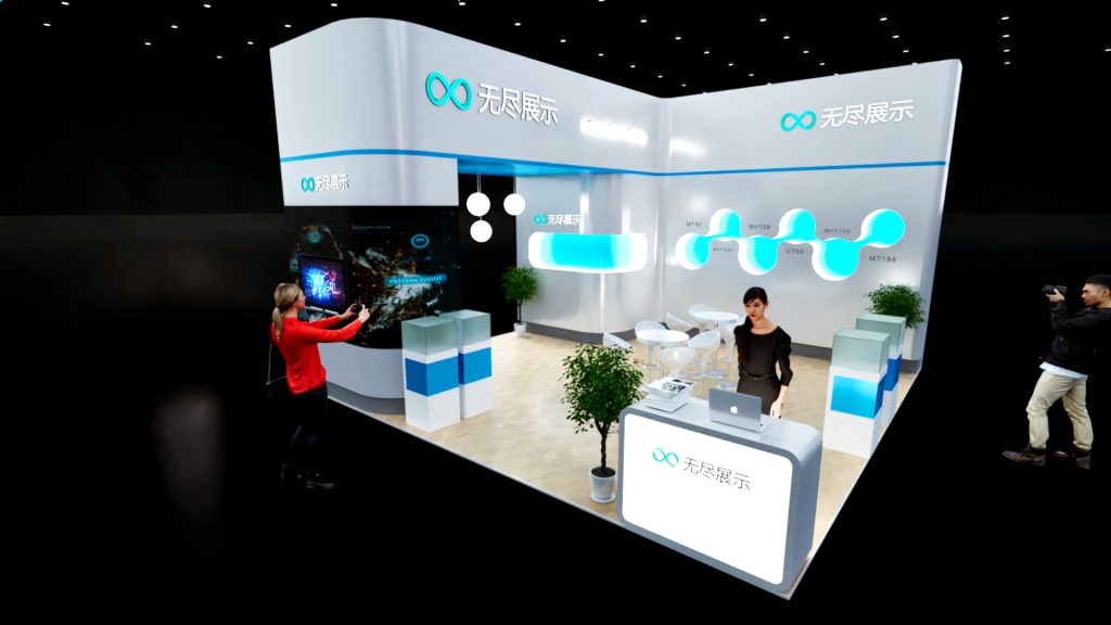 展台模型1130# (6x6)-无尽展示