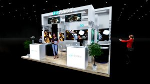 展台模型1158# (6×6)-无尽展示