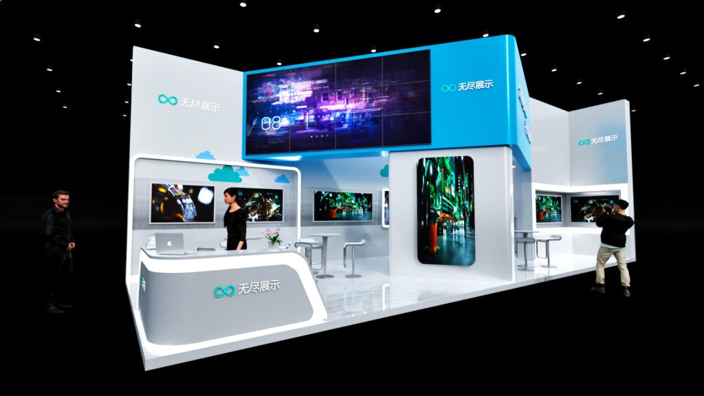 展台模型1023# (5x13)-无尽展示