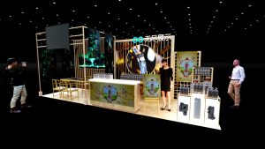 展台模型1066# (2×7)-无尽展示