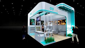 展台模型1071# (6×6)-无尽展示