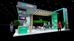 展台模型1080# (5×11)-无尽展示