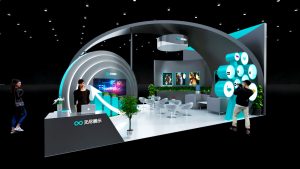 展台模型1101# (6×9)-无尽展示