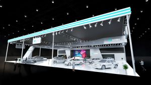 展台模型1083# (35×40)-无尽展示