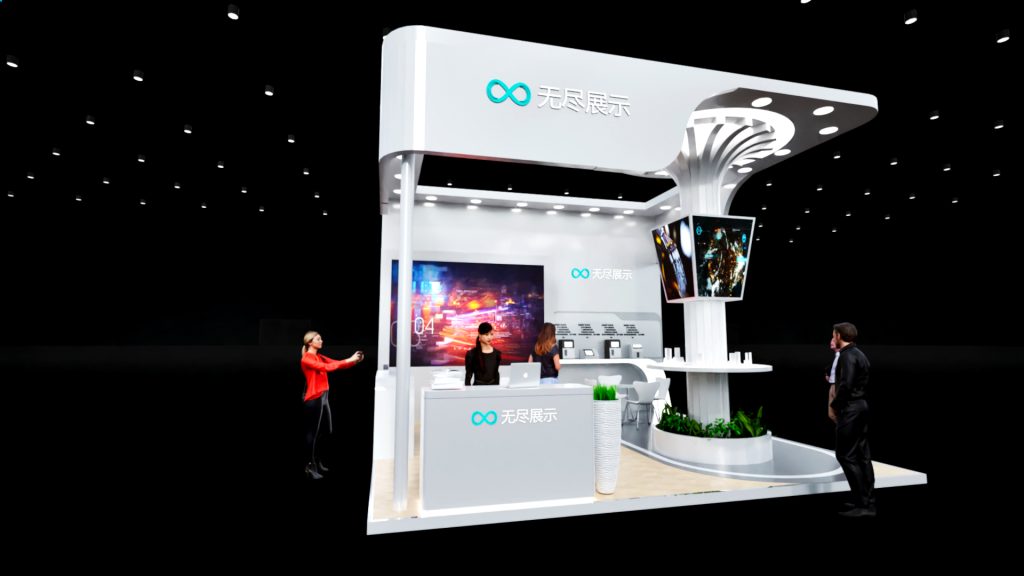 展台模型1256# (6x6)-无尽展示