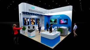 展台模型1308# (6×6)-无尽展示