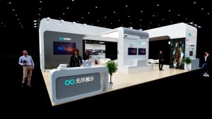 展台模型1344# (10×14)-无尽展示