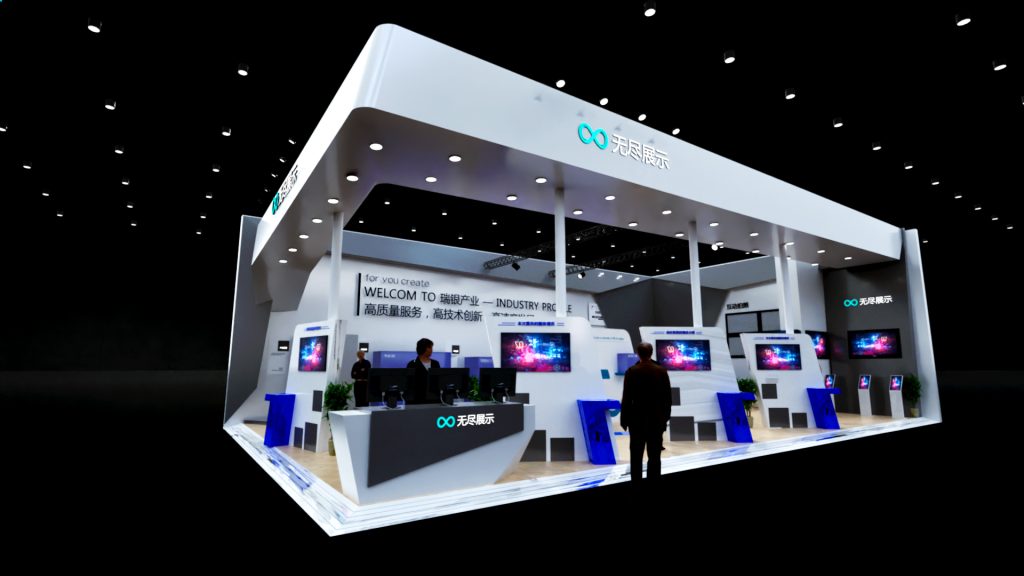 展台模型1183# (9x15)-无尽展示