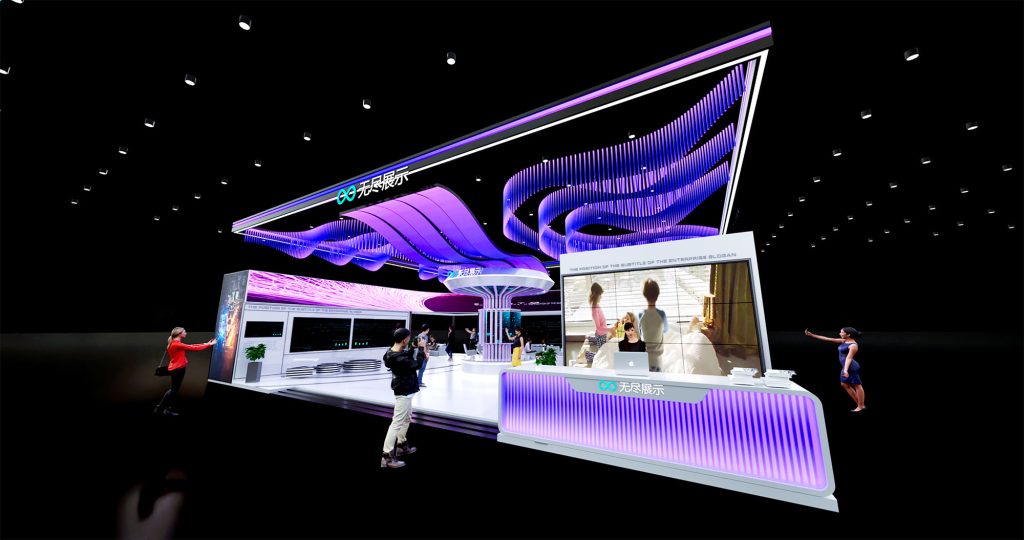 展台模型1448# (12x15)-无尽展示