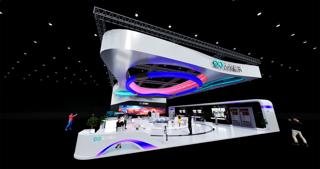 展台模型1446# (18x28)-无尽展示