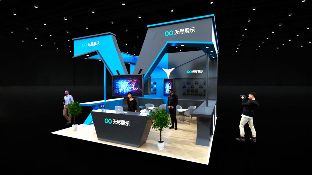 展台模型1184# (6x6)-无尽展示