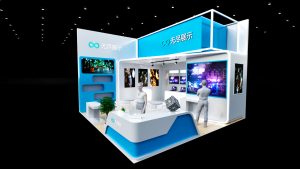 展台模型1200# (6×6)-无尽展示