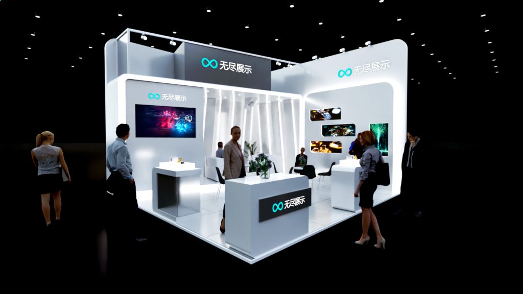 展台模型1250# (6x6)-无尽展示