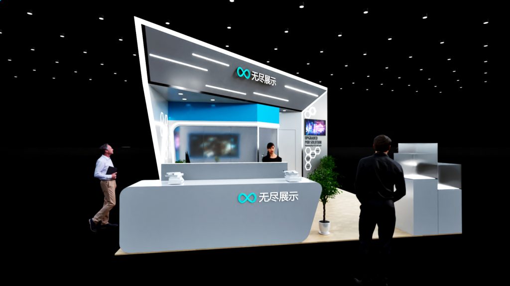 展台模型1206# (6x6)-无尽展示